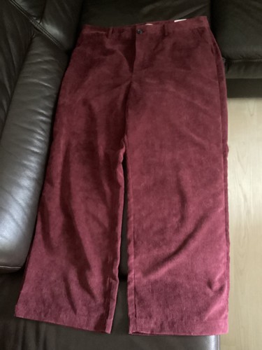 Hose cord weinrot - hose, cord,