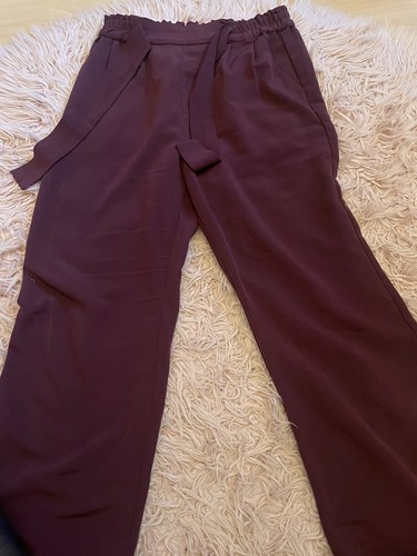 Stoffhose weinrot - stoffhose,