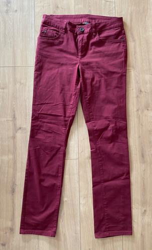 Damenhose street one weinrot - damenhose,