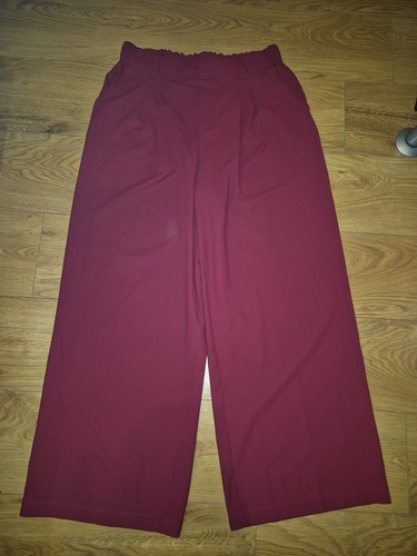 Damen stoffhose weinrot - damen,