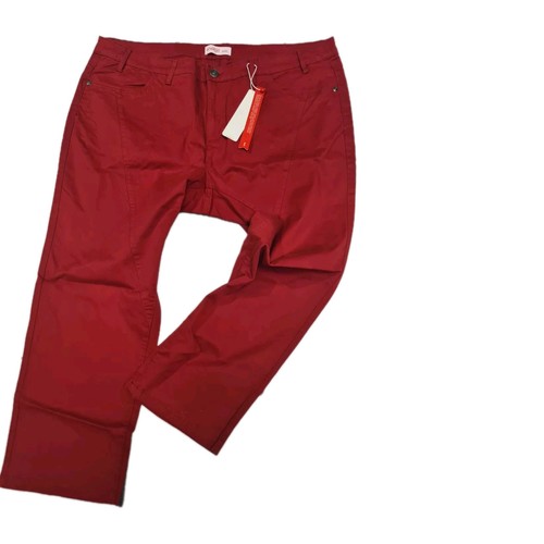 Sheego hose stoffhose rot - stoffhose,
