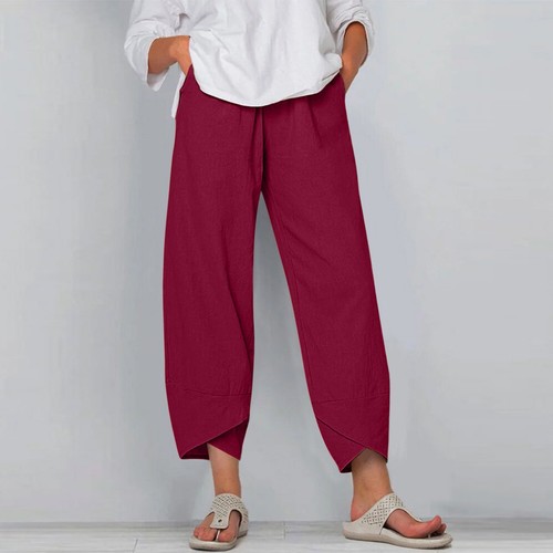 Damen leinenhose sommer - leinenhose,