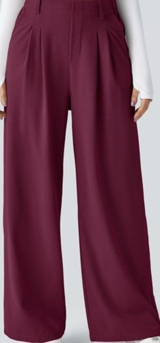 Stoffhose von halara weinrot - von,